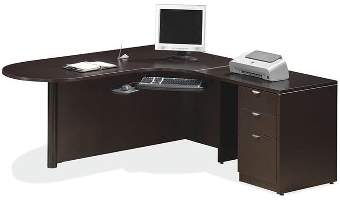 Bullet Desk Shell W Corner Extension