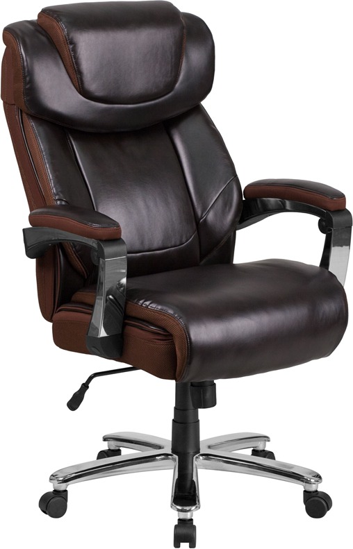 Neo-Rustic Big and Tall Executive High Back Office Chair ...