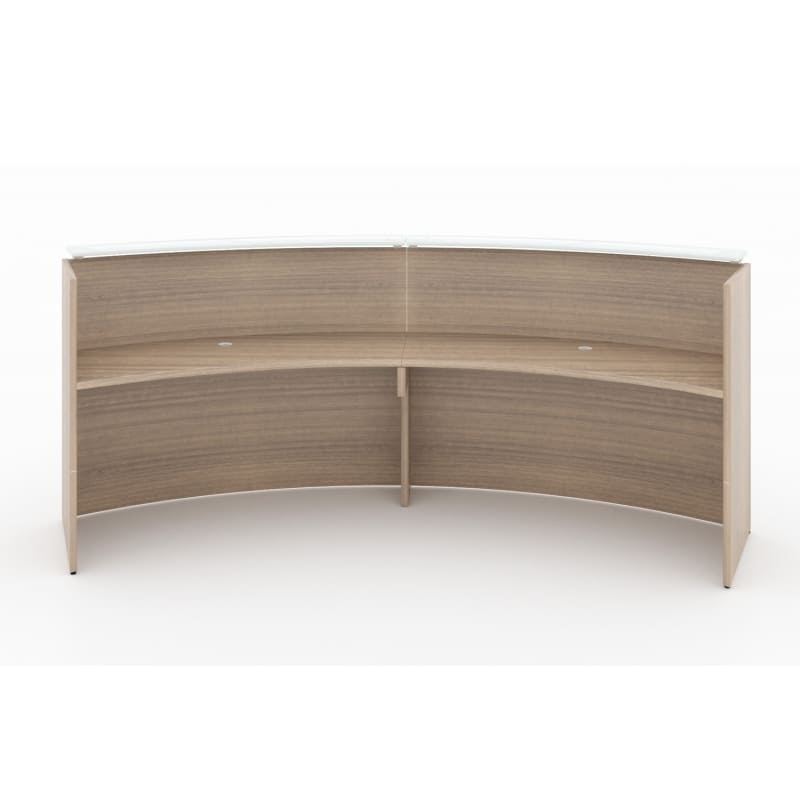 Potenza Curved Reception Desk Modern Reception Desk Smart Buy