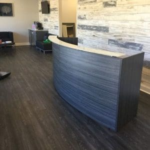 Potenza Curved Reception Desk Modern Reception Desk Smart Buy