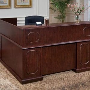 Desk Traditional Reception L Desk Right 66w X 78 Discontinued