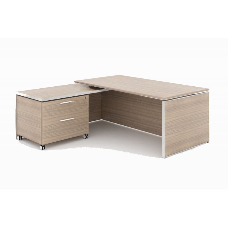 Potenza Executive Reception Laminate Top L Desk Smart Buy Office